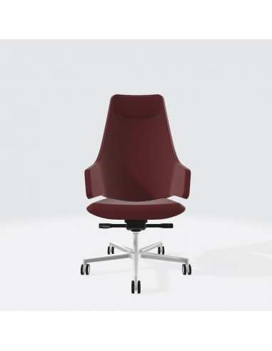 Poltrona direzionale con schienale alto Italia