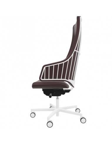 Poltrona direzionale con schienale alto Italia