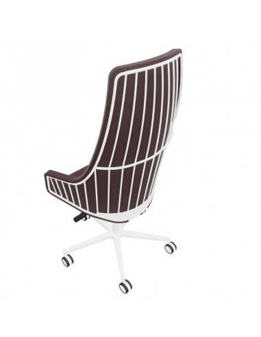 Poltrona direzionale con schienale alto Italia