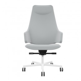 Poltrona direzionale con schienale alto Italia