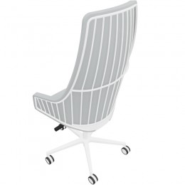 Poltrona direzionale con schienale alto Italia