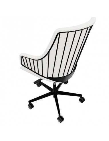 Poltrona direzionale con schienale medio Italia