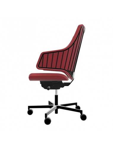 Poltrona direzionale con schienale medio Italia