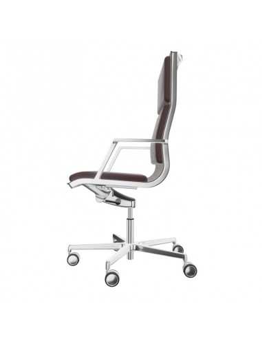 Poltrona direzionale con schienale alto Nulite