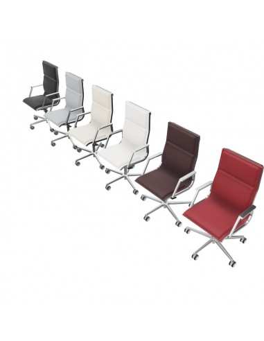Poltrona direzionale con schienale alto Nulite