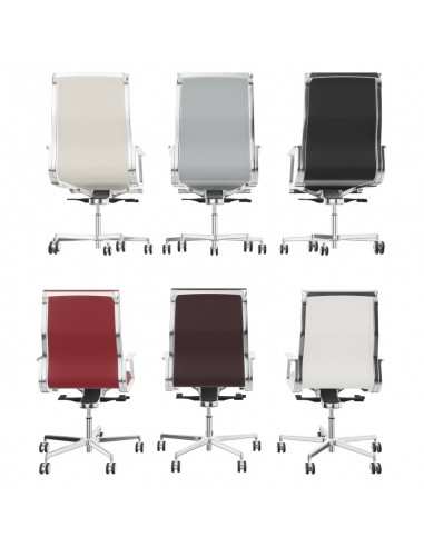 Poltrona direzionale con schienale alto Nulite