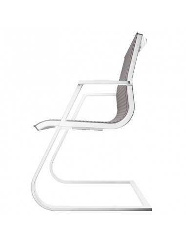 Poltrona direzionale ospite schienale medio Nulite