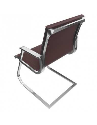 Poltrona direzionale ospite schienale medio Nulite