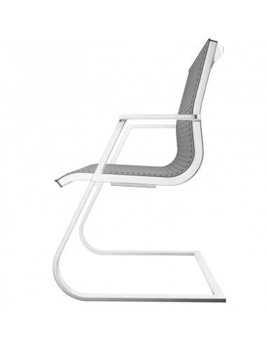 Poltrona direzionale ospite schienale medio Nulite