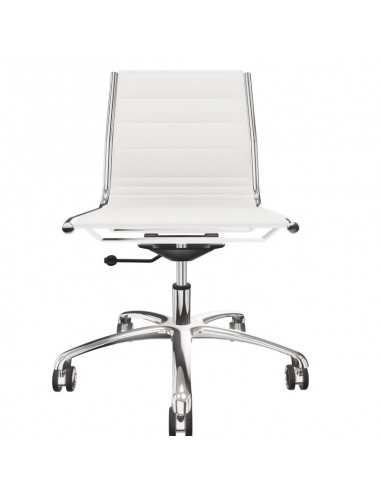 Poltrona direzionale ospite schienale medio Light