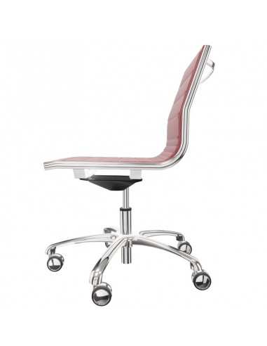 Poltrona direzionale ospite schienale medio Light