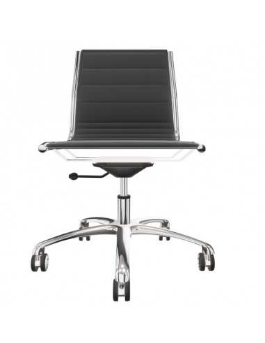 Poltrona direzionale ospite schienale medio Light