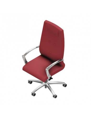 Poltrona direzionale con schienale alto One
