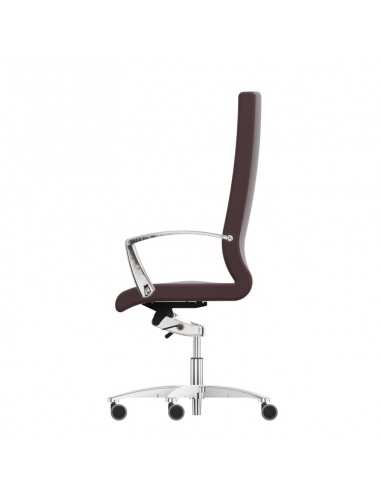 Poltrona direzionale con schienale alto One