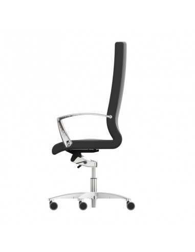 Poltrona direzionale con schienale alto One