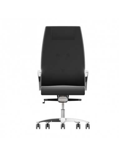 Poltrona direzionale con schienale alto One