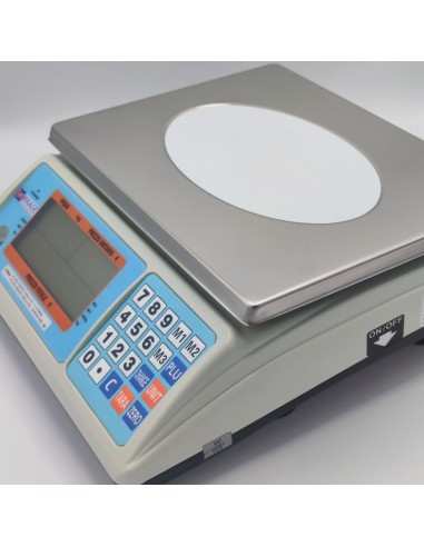 Bilancia elettronica Waage Prima 30 30kg range 15-30kg div 5-10g con batteria negozi e ambulanti