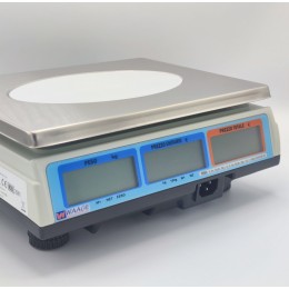 Bilancia elettronica Waage Prima 30 30kg range 15-30kg div 5-10g con batteria negozi e ambulanti