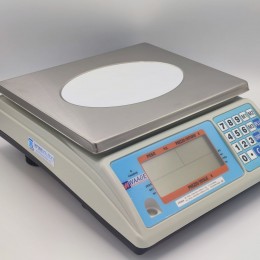 Bilancia elettronica Waage Prima 30 30kg range 15-30kg div 5-10g con batteria negozi e ambulanti