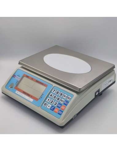 Bilancia elettronica Waage Prima 15 15kg range 6-15kg div 2-5g con batteria negozi e ambulanti