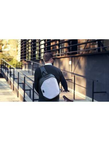 Borsa A Tracolla Antifurto Uomo - Impermeabile, Multi-Tasche, Crossbody Per Petto/Spalla, Design Discreto - Foto 7