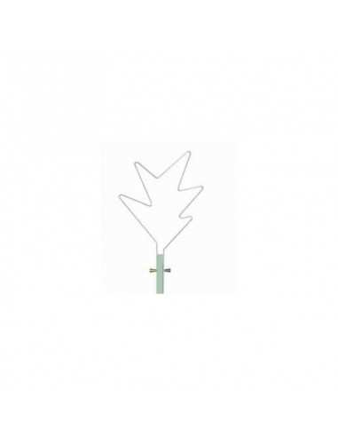 Caimi Stella - Appendiabiti da terra design in acciaio verniciato verde