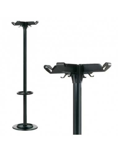 Appendiabiti Olè Caimi in acciaio verniciato nero Design