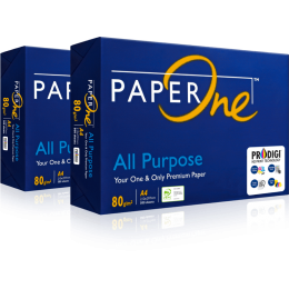 5 pz Paperone All Purpose risma carta Premium A4 21x29,7cm 80gr per ufficio, stampa e fotocopie, Formato A4, 80 gr