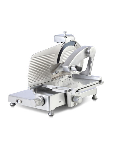 AF370VS PRO S- Affettatrice per uso professionale con lama 370 mm, manopole in alluminio anodizzato