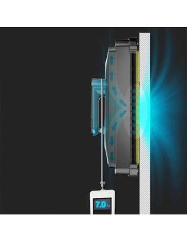 Mamibot iGLASSBOT W120-T Robot lavavetri Automatico Pulizia vetri con Telecomando e App per Smartphone nero