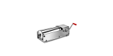 INS 7 O - Insaccatrice manuale orizzontale in acciaio inox - capacità cilindro 7 lt