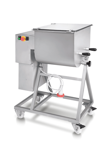 MES30C - Mescolatore per carni carrellato - capacità vasca 30 kg