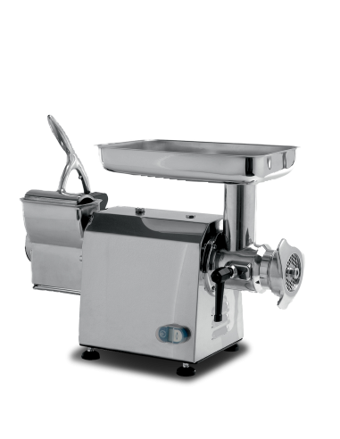 TG8 S - Gruppo combinato semplice, in alluminio pressofuso - prod. oraria tritacarne 15 kg - prod. oraria grattugia 30 kg