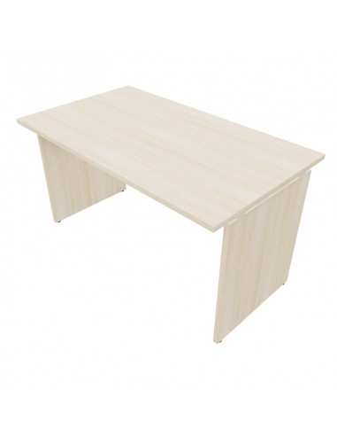 Scrivania con piano e gambe in legno profondità P 80 cm Kamos lunghezza 80 100 120 140 160 180