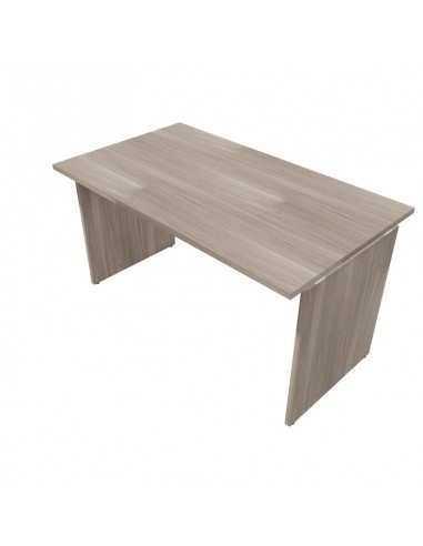 Scrivania con piano e gambe in legno profondità P 80 cm Kamos lunghezza 80 100 120 140 160 180