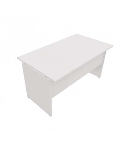 Scrivania con piano e gambe in legno profondità P 80 cm Kamos lunghezza 80 100 120 140 160 180