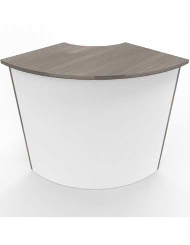 NEWFORM - Angolo bancone esterno 90° con frontale in metallo