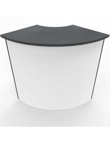 NEWFORM - Angolo bancone esterno 90° con frontale in metallo