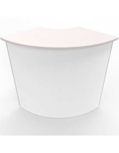 NEWFORM - Angolo bancone esterno 90° con frontale in metallo