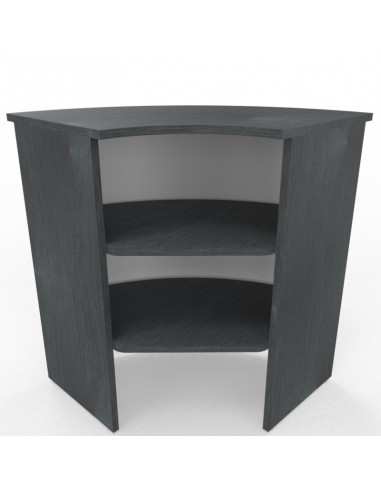 NEWFORM - Angolo bancone esterno 90° con frontale in metallo