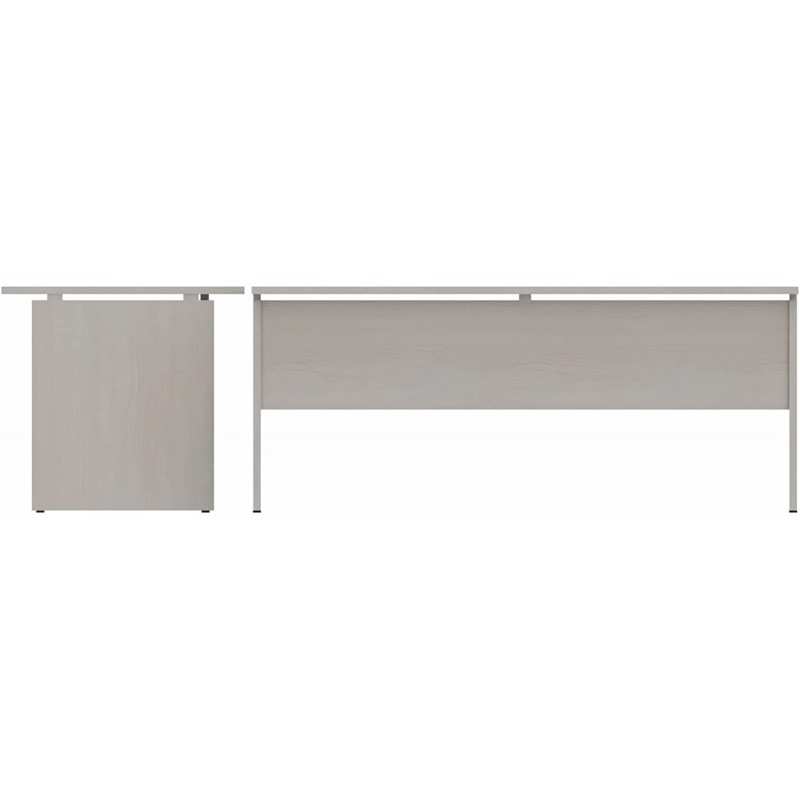 Scrivania 120 x 60 cm Frassino Virgilio con piano e gambe in legno Kamos  - PRONTA CONSEGNA