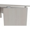 Scrivania 120 x 60 cm Frassino Virgilio con piano e gambe in legno Kamos  - PRONTA CONSEGNA