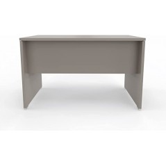 Las - Scrivania 160 x 80 cm OXI Stone Gray con piani in legno sp. 25 mm