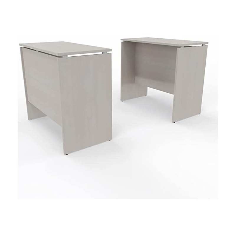 NEWFORM - Scrivania alta/alternativa Bancone 120 x 60 x 105 cm per break aziendali, fiere, lavori in piedi - Colore Frassino