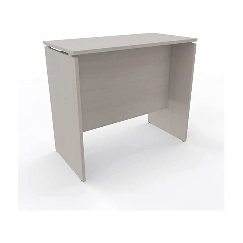 NEWFORM - Scrivania alta/alternativa Bancone 120 x 60 x 105 cm per break aziendali, fiere, lavori in piedi - Colore Frassino
