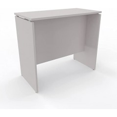NEWFORM - Scrivania alta/alternativa Bancone 120 x 60 x 105 cm per break aziendali, fiere, lavori in piedi - Colore Grigio