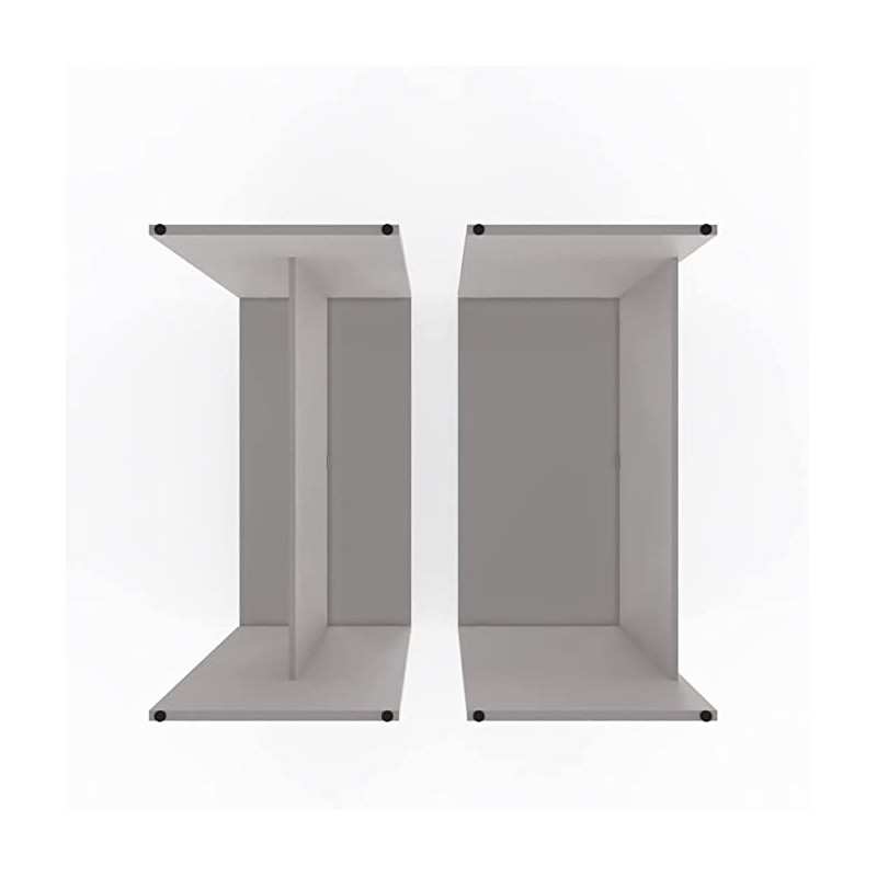 NEWFORM - Scrivania alta/alternativa Bancone 120 x 60 x 105 cm per break aziendali, fiere, lavori in piedi - Colore Grigio