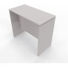 NEWFORM - Scrivania alta/alternativa Bancone 160 x 80 x 105 cm con piani in legno sp.25mm - Colore Grigio