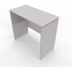 NEWFORM - Scrivania alta/alternativa Bancone 160 x 80 x 105 cm con piani in legno sp.25mm - Colore Grigio