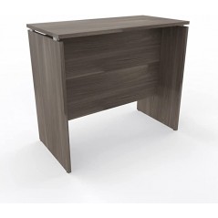 NEWFORM - Scrivania alta/alternativa Bancone 160 x 80 x 105 cm con piani in legno sp.25mm - Colore Olmo Tundra